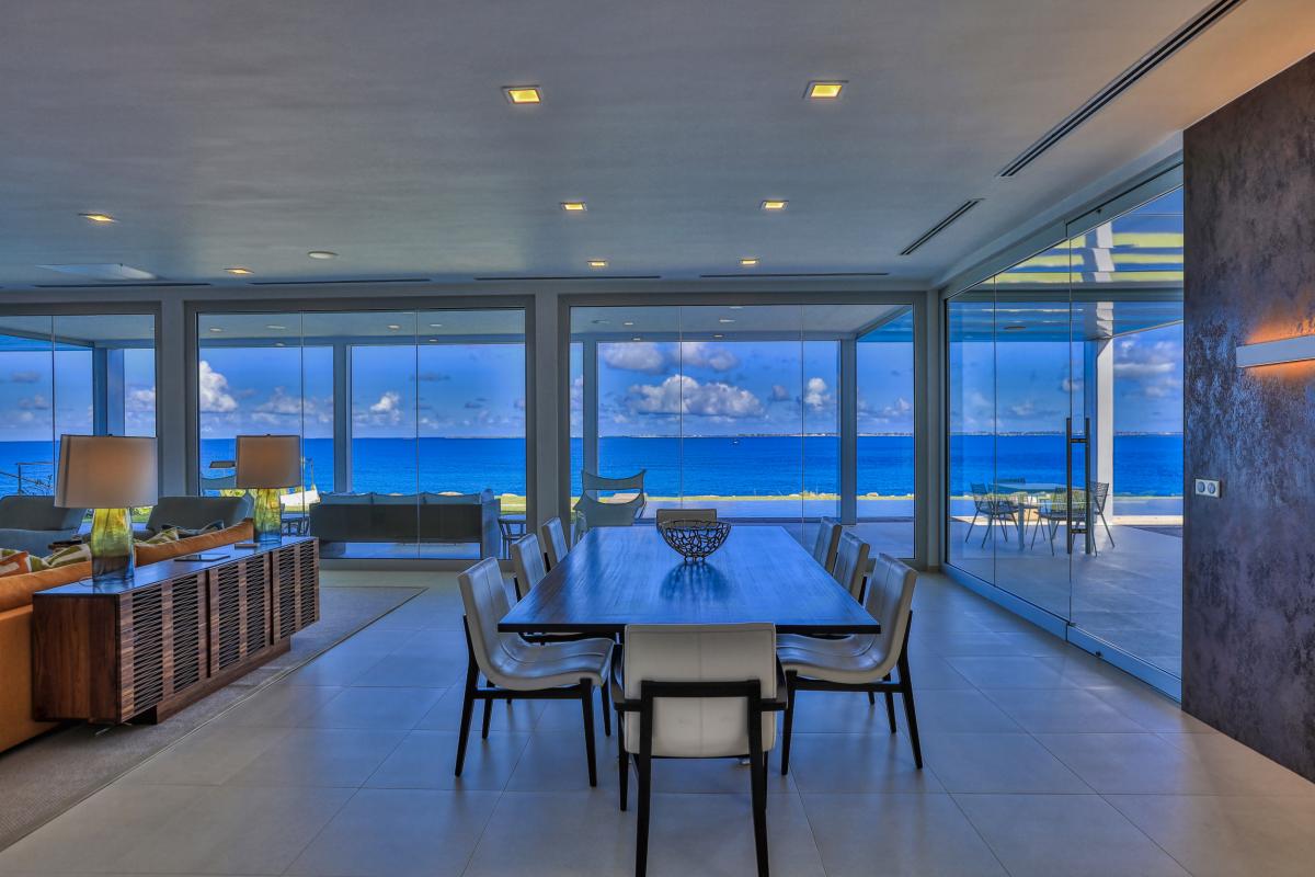 A louer villa Saint Martin Terres Basses - Villa 5 chambres - La Falaise aux oiseaux - piscine - jacuzzi - vue mer (15)